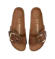 Birkenstock Ciabatta Madrid Big Buckle Cognac Marrone | Birkenstock | 