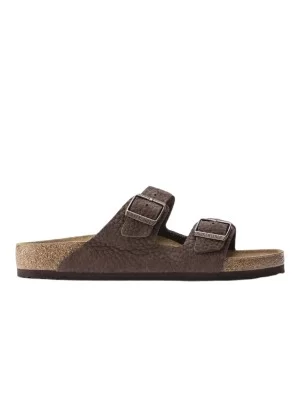 Birkenstock Ciabatta Arizona Desert Buck Roast Marrone Scuro 1022555