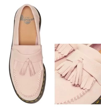 Dr. Martens Mocassini Adrian Powder Pink Milled Rosa | Dr Martens | 