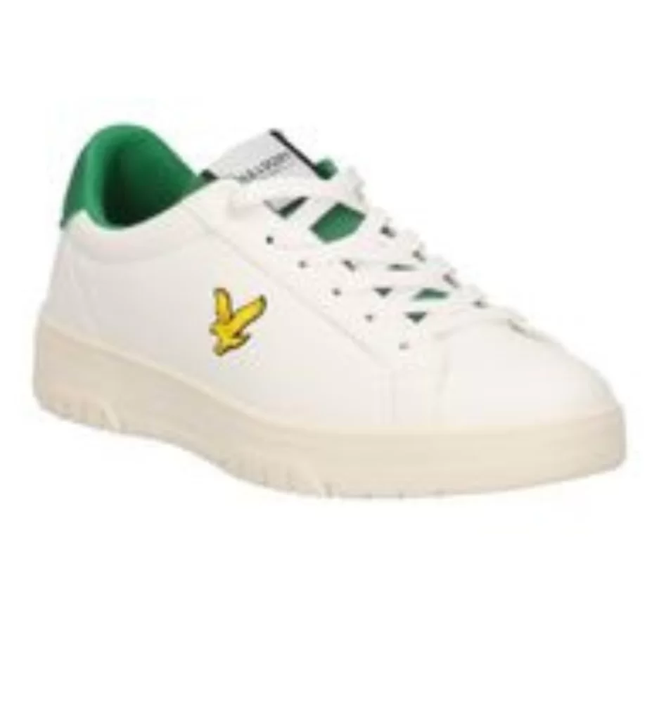 Lyle & Scott Scarpe Evanton Spt Bianco E Verde LS302018AM 02 WHGR Lyle & Scott Scarpe Evanton Spt Bianco E Verde LS302018AM 02 WHGR