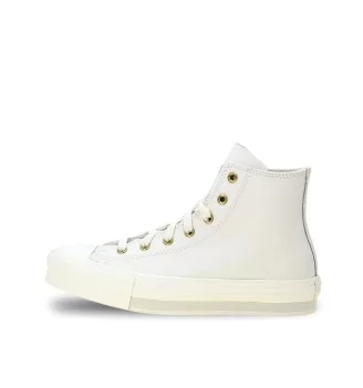 Converse Scarpe Chuck Taylor All Star Eva Ragazzi Bianco Ed Oro | Converse | 