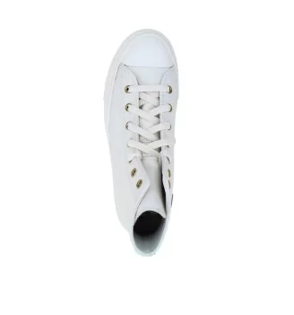 Converse Scarpe Chuck Taylor All Star Eva Ragazzi Bianco Ed Oro | Converse | 