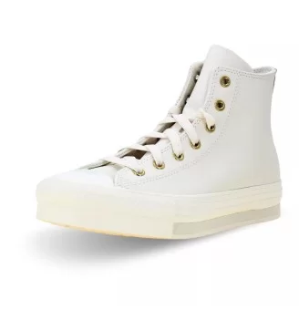 Converse Scarpe Chuck Taylor All Star Eva Ragazzi Bianco Ed Oro | Converse | 