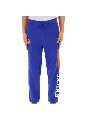 New Era Pantaloni Nba Colour Block New York Knicks Blu E Arancione 60416356