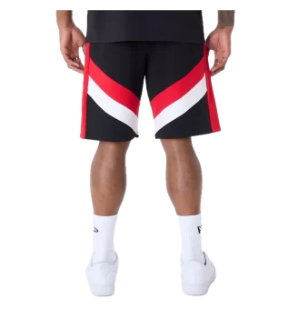 New Era Pantaloncini NBA Panel Chicago Bulls Nero | New Era | 