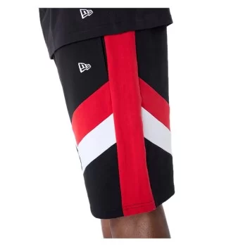 New Era Pantaloncini NBA Panel Chicago Bulls Nero | New Era | 
