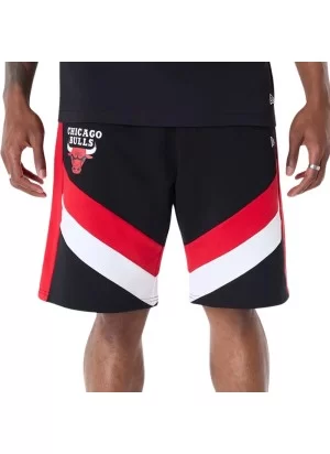 New Era Pantaloncini NBA Panel Chicago Bulls Nero 60596242