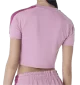 New Era T-Shirt Crop MLB Los Angeles Dodgers Floral Rosa | New Era | 