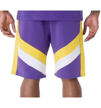 New Era Pantaloncini NBA Panel Los Angeles Lakers Viola | New Era | 