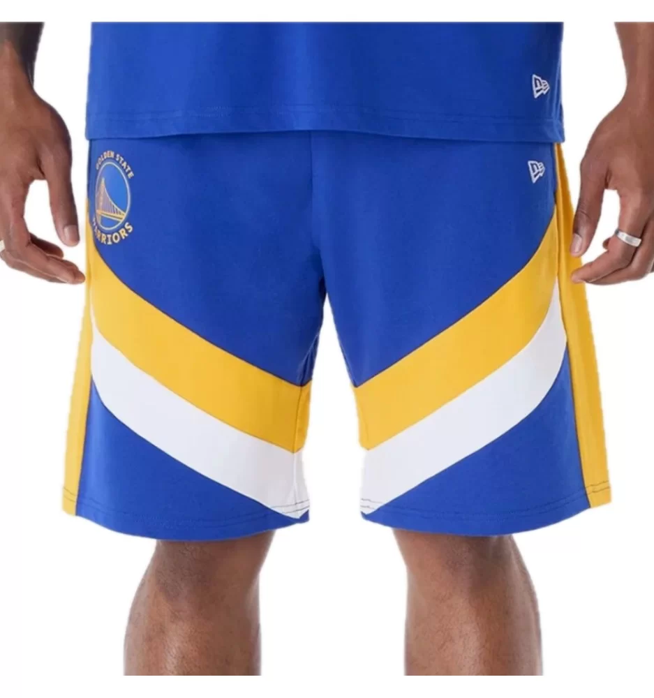 New Era Pantaloncini NBA Golden State Warriors Blu 60596247