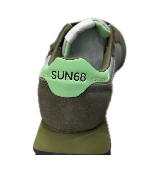 Sun68 Scarpe Jaki 2.0 Bicolor Verde Militare E Grigio Chiaro | Sun68 | 