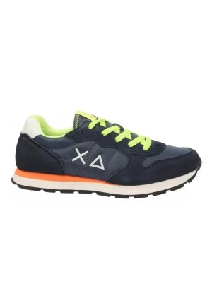 Sun68 Scarpe Boy's Tom Fluo Teen Blu Navy Z35302T 07