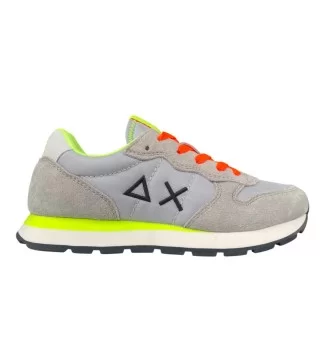 Sun68 Scarpe Boy's Tom Fluo Teen Grigio Chiaro Z35302T 06