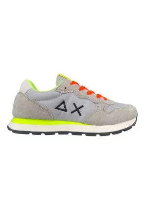 Sun68 Scarpe Boy's Tom Fluo Teen Grigio Chiaro Z35302T 06