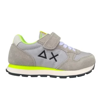 Sun68 Scarpe Boy's Tom Fluo Kid Grigio Chiaro Z35302K 06