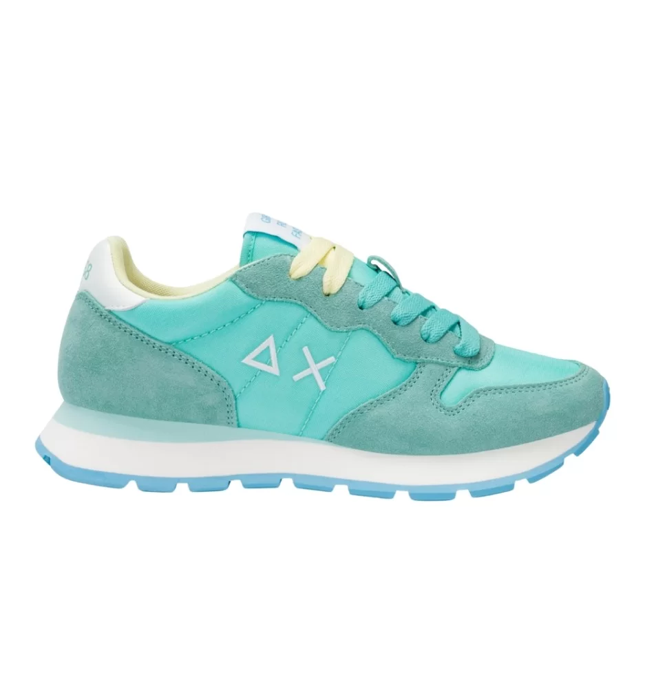 Sun68 Scarpe Ally Solid Nylon Verde Acqua Z35201 94