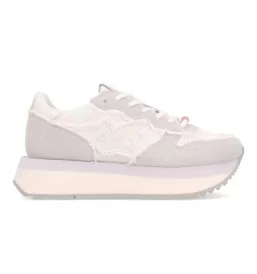 Sun68 Scarpe Big Stargirl Canvas Bianco Panna Z35216 31