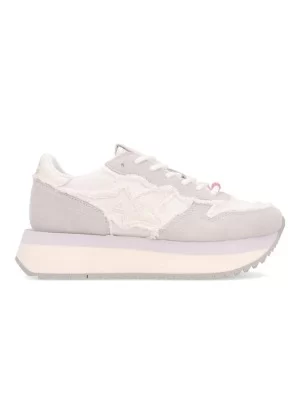 Sun68 Scarpe Big Stargirl Canvas Bianco Panna Z35216 31