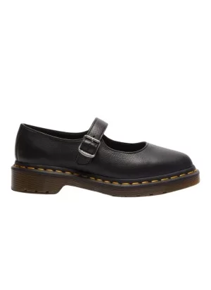 Scarpe Dr. Martens Elphie Mary Jane Black Virginia Nero 40685001