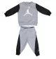 Jordan Tuta Air Speckle Fleece Set Felpa E Pantaloni Grigio E Nero 65B817-G5Q