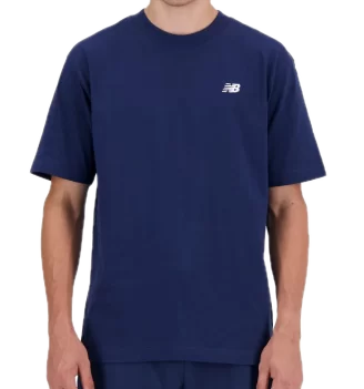 New Balance T-Shirt Small Logo Basic Blu Navy | New Balance | 