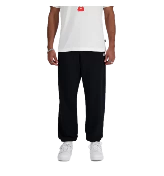 New Balance Pantaloni French Terry Nero | New Balance | 