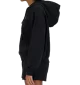 New Balance Felpa Zip Cappuccio Logo French Terry Nero | New Balance | 