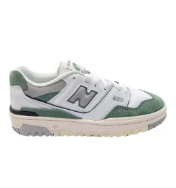 New Balance Scarpe 550 Ragazzi Bianco E Verde GSB550BY