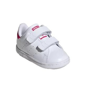 Adidas Scarpe Stan Smith CF I Kids Bianco e Rosa | Adidas | 