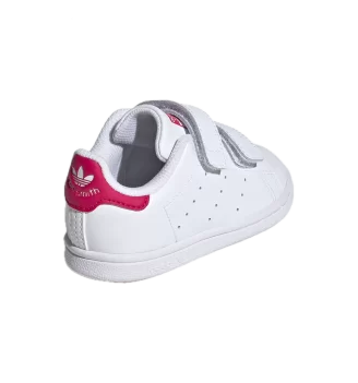 Adidas Scarpe Stan Smith CF I Kids Bianco e Rosa | Adidas | 
