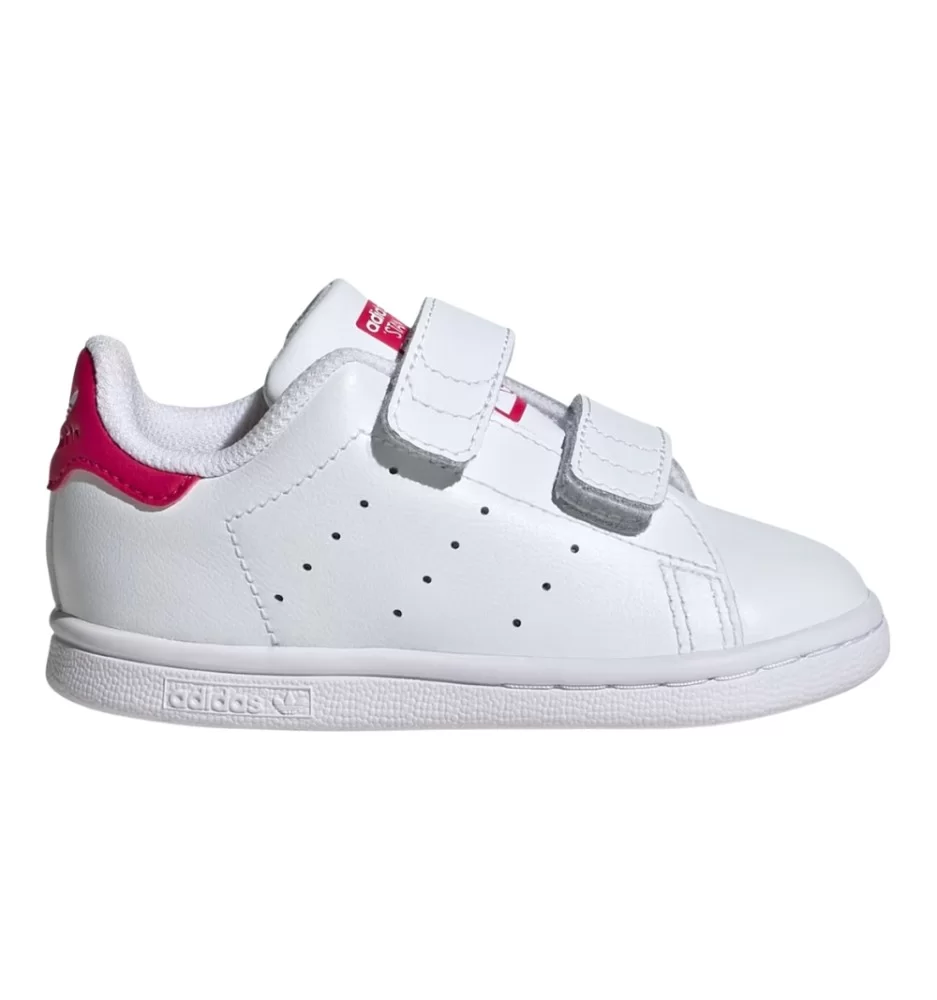 Adidas Scarpe Stan Smith CF I Kids Bianco e Rosa JP9722