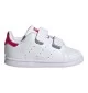 Adidas Scarpe Stan Smith CF I Kids Bianco e Rosa JP9722