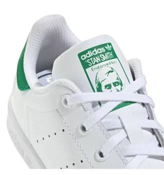 Adidas Scarpe Stan Smith C Kids Bianco E Verde | Adidas | 