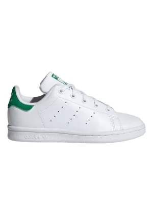 Adidas Scarpe Stan Smith C Kids Bianco E Verde JP9720