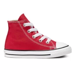 Converse Scarpe Chuck Taylor All Star High Kids I Rosso 7J232C