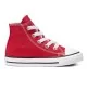 Converse Scarpe Chuck Taylor All Star High Kids I Rosso 7J232C