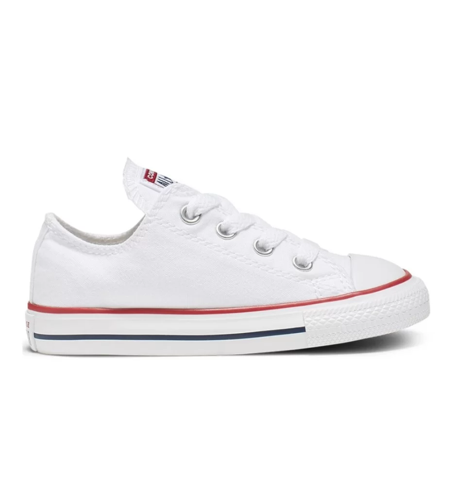 Converse Scarpe Chuck Taylor All Star Low Bianche 7J256C