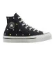 Converse Scarpe Chuck Taylor All Star Eva Lift Vintage Nero Bianco A12608C