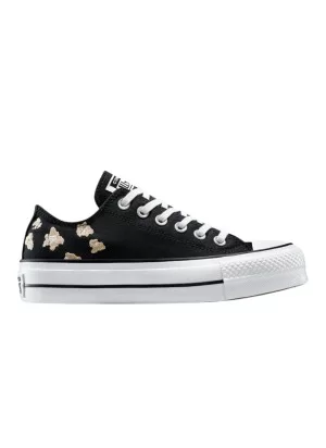 Converse Scarpe Chuck Taylor All Star EVA Lift Platform Coastal Dune Nero A14937C