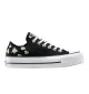 Converse Scarpe Chuck Taylor All Star EVA Lift Platform Coastal Dune Nero A14937C