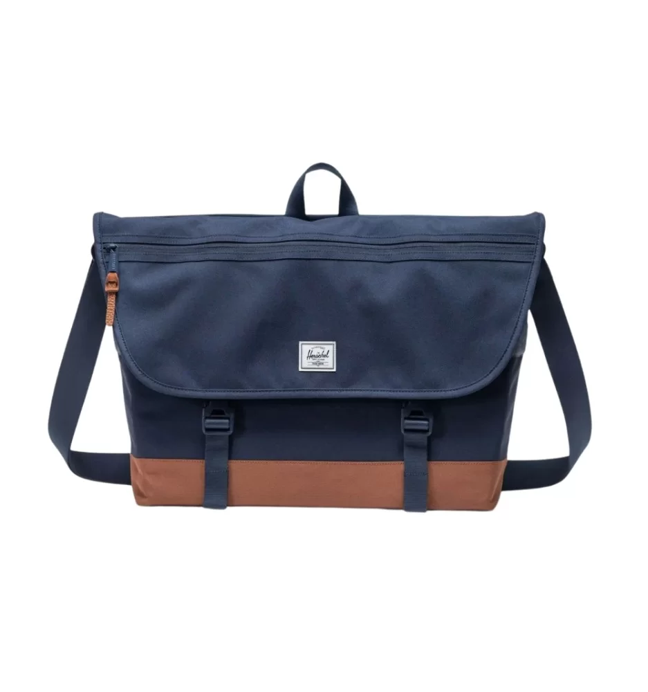 Herschel Borsa A Tracolla Cove Messenger 22,5L Blu Navy 11529-02564-OS