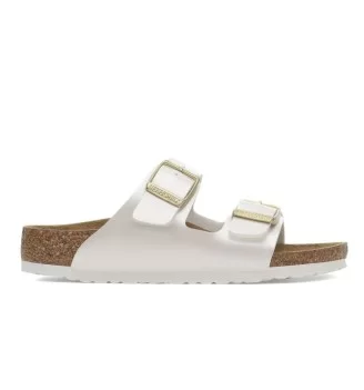 Birkenstock Ciabatte Arizona Ragazze Electric Metallic Pearl Bianco 1029456