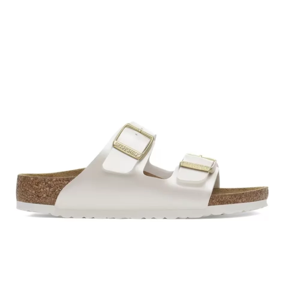 Birkenstock Ciabatte Arizona Ragazze Electric Metallic Pearl Bianco 1029456