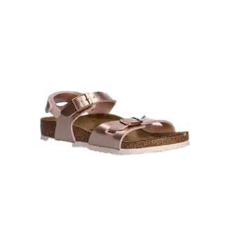 Birkenstock Sandali Rio Kids Electric Metallic Copper Rosa | Birkenstock | 