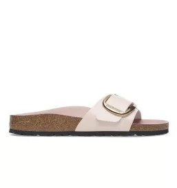 Birkenstock Ciabatte Madrid Big Buckle Shine Light Rosa 1029448