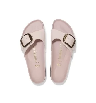 Birkenstock Ciabatte Madrid Big Buckle Shine Light Rosa | Birkenstock | 