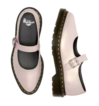 Dr. Martens Scarpe Elphie II Iridescent Mary Jane Rosa Polvere | Dr Martens | 