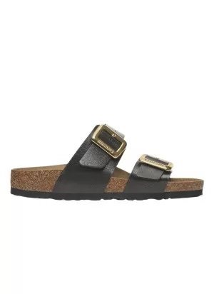 Birkenstock Ciabatte Sydney Graceful Licorice Nero 1029457