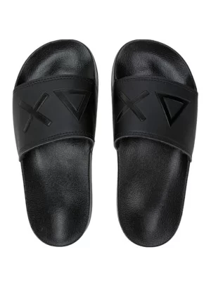Sun68 Ciabatte Boy's Logo Nero X35302 11