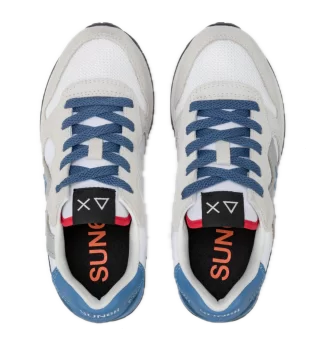 Sun68 Scarpe Boy's Jaki 2.0 Solid Ragazzi Bianco E Blu | Sun68 | 